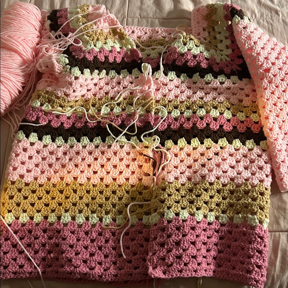 Custom Crochet Sweater Listing - Picture 4 of 4